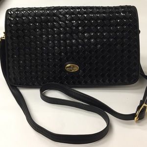 Authentic Etienne Aigner Black crossbody bag